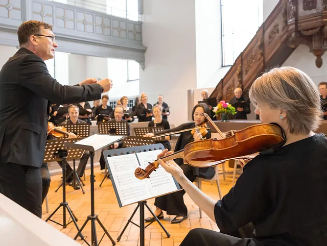Kantatengottesdienst in der Neanderkirche; Foto: Martina Chardin