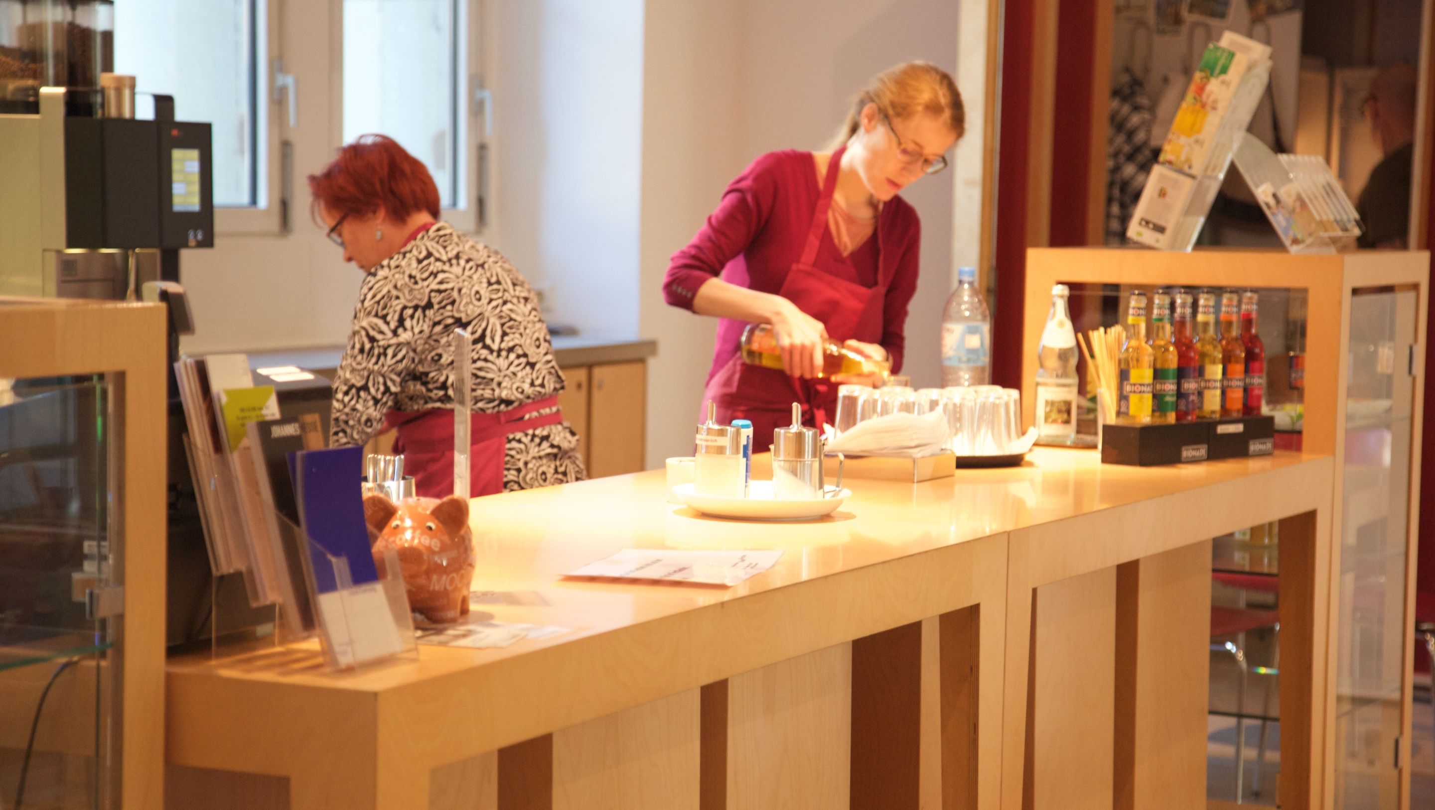 Ehrenamt in der Johanneskirche; Foto: Dirk Fried Karnath