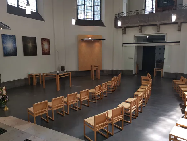 Kapelle der LVR-Klinik; Foto: evdus