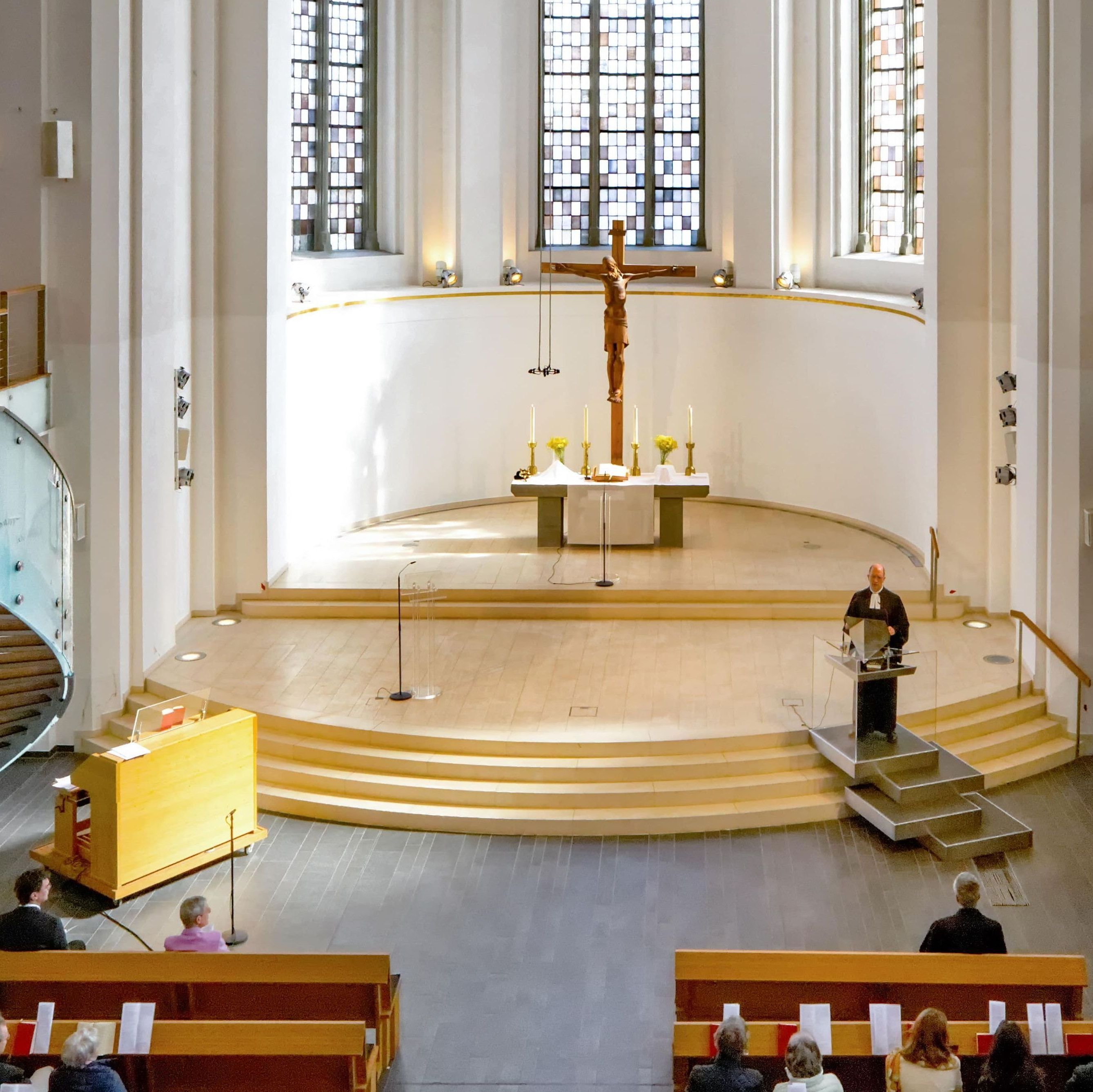 Innenraum der Johanneskirche; Foto: Martina Chardin