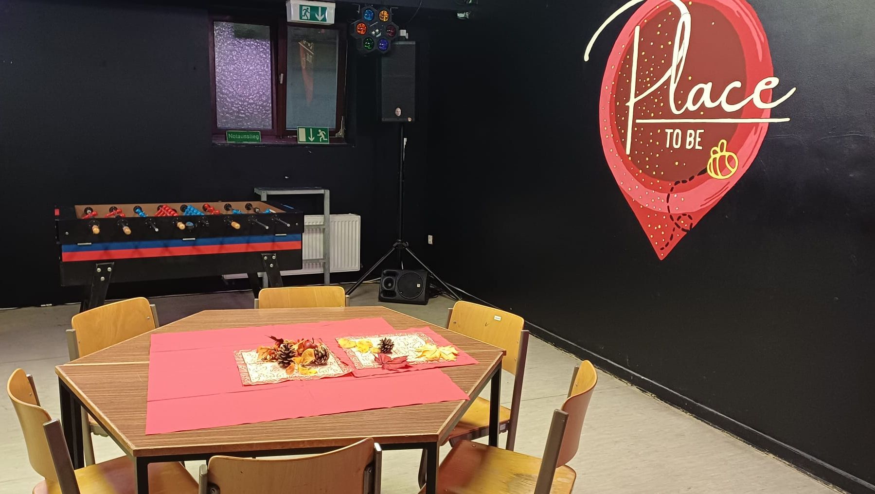 Jugendkeller der Oster-Kirchengemeinde; Foto: evdus