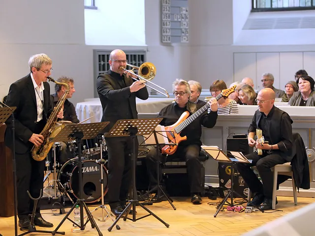 Jazzkirche in der Neanderkirche; Foto: Sergej Lepke