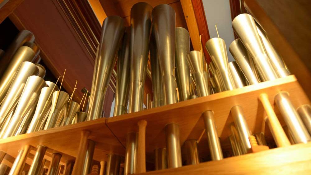 Orgel Evangelische Kirche Urdenbach; Foto: Gemeinde