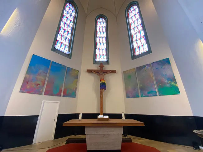 Christuskirche Altar; Foto: evdus