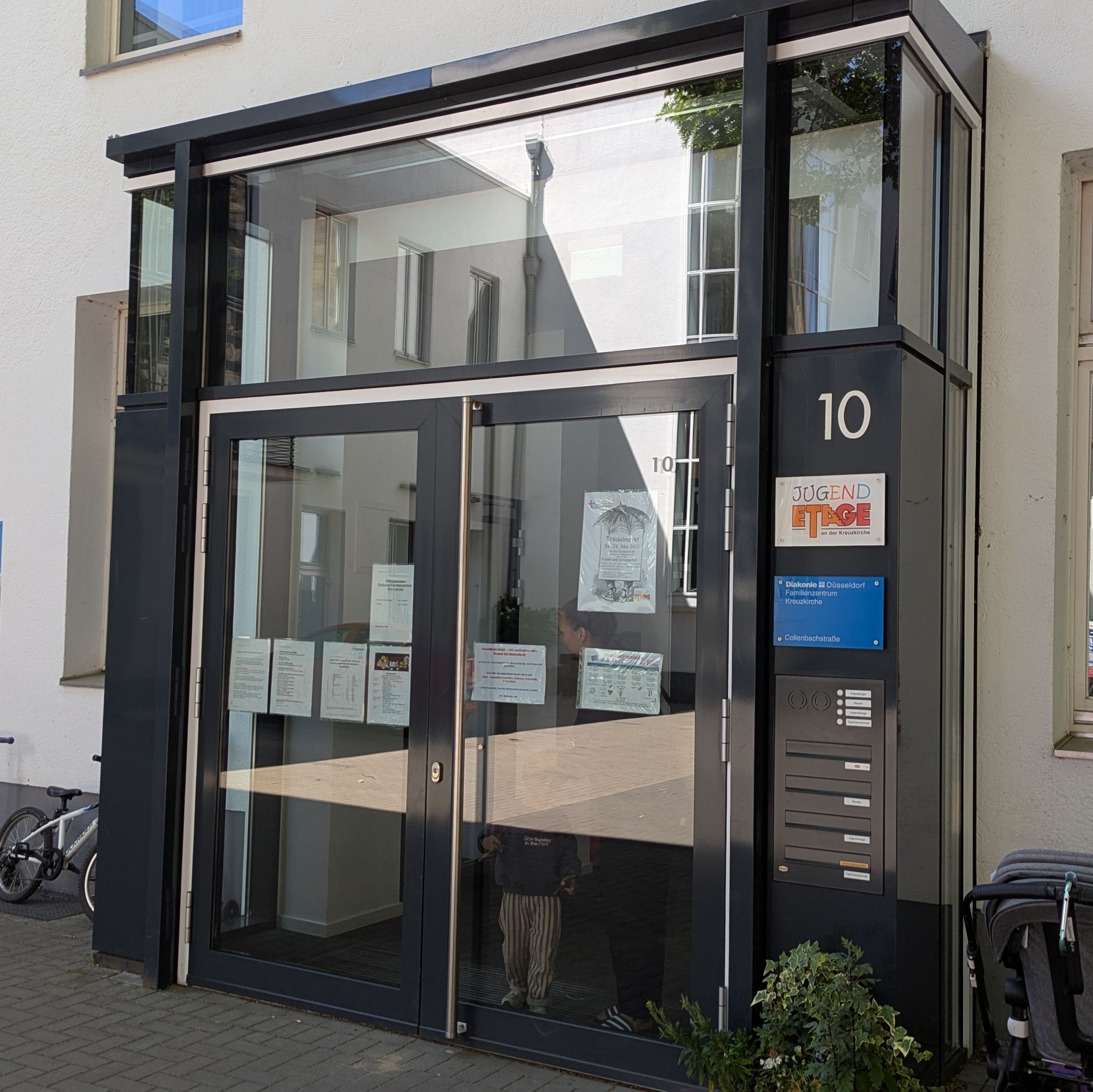 Jugendetage an der Kreuzkirche; Foto: evdus