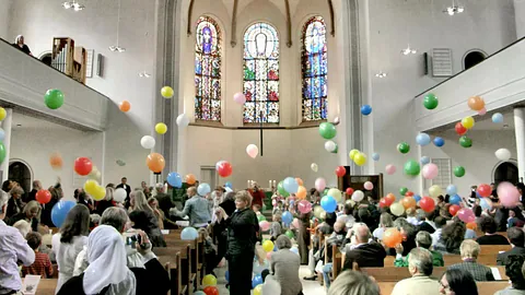 Innenraum Friedenskirche; Foto: Gemeinde