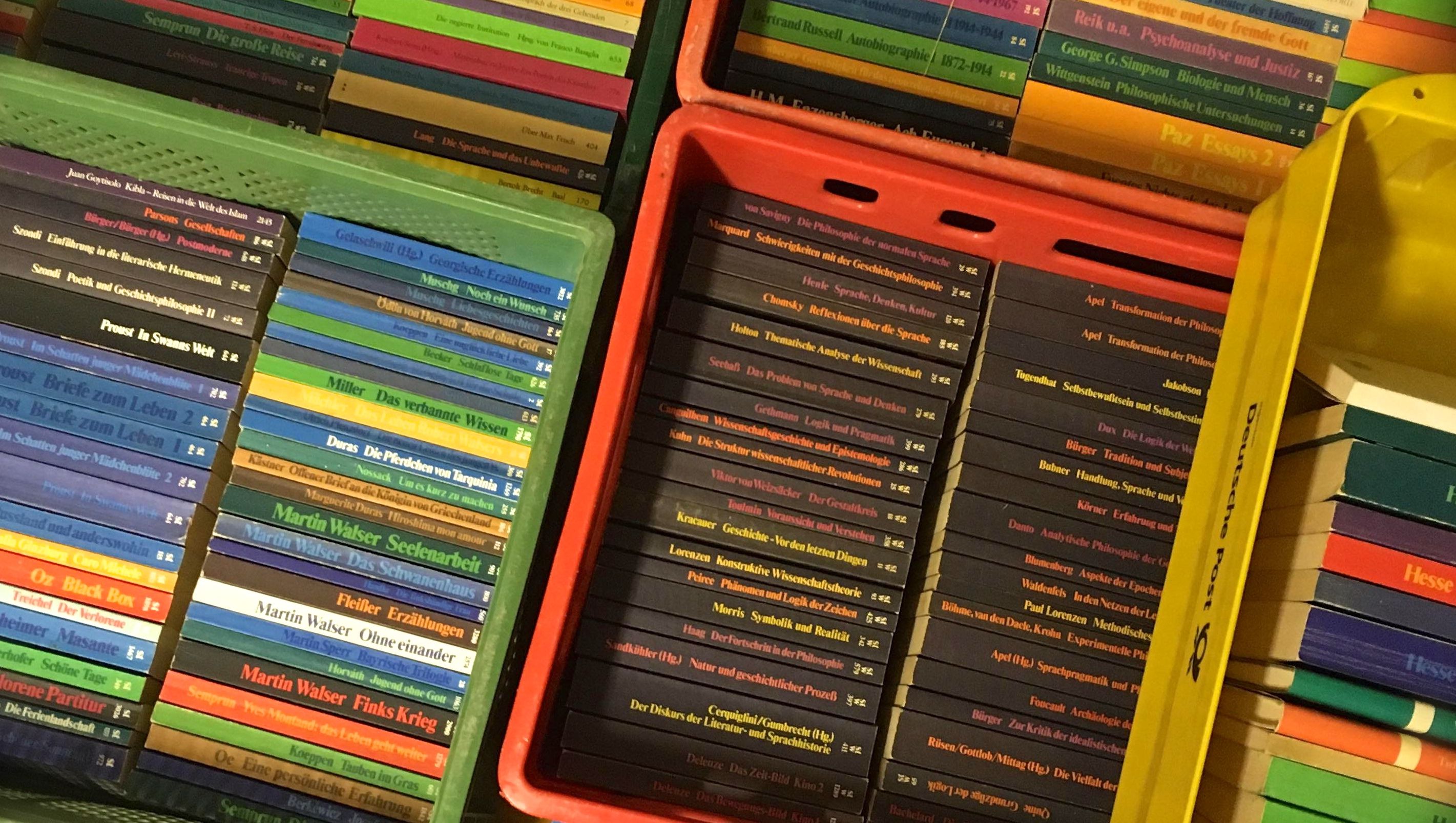 Bücher als Sachspende