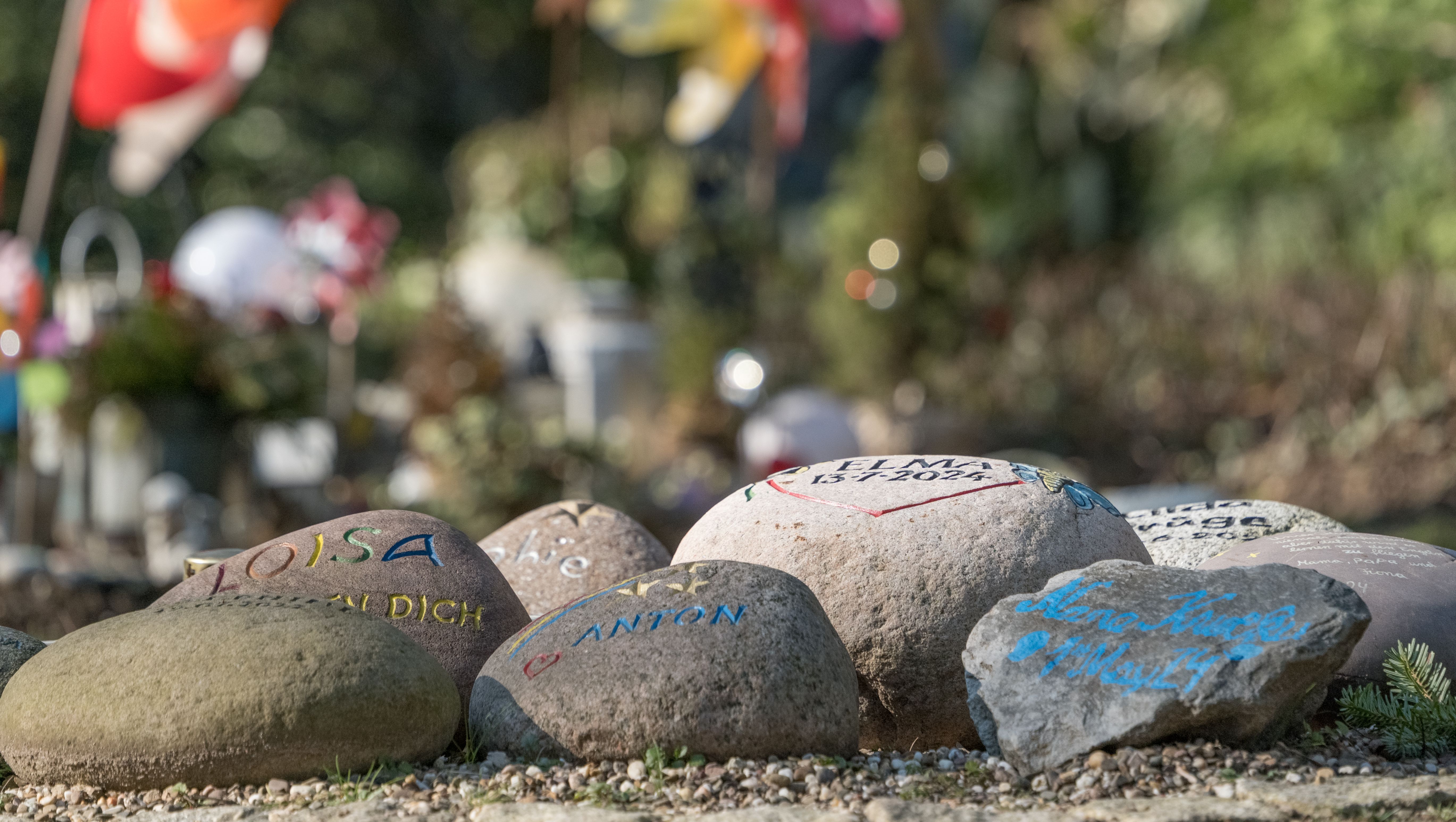 Gräberfeld Sternenkinder auf dem Nordfriedhof; Foto: Sergej Lepke