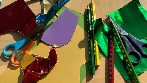 Kinderclub im Jugendzentrum im Hinterhof; Foto: evdus