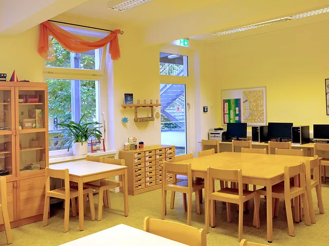 Unser Hausaufgabenraum; Foto: Sergej Lepke