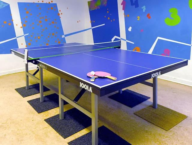 Und auch Tischtennis könnt ihr bei uns spielen; Foto: Sergej Lepke