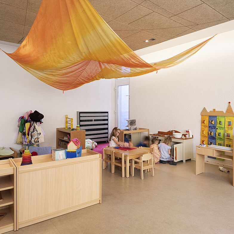 Außenaufnahme der Kita Gatherweg; Foto: Diakonie Düsseldorf