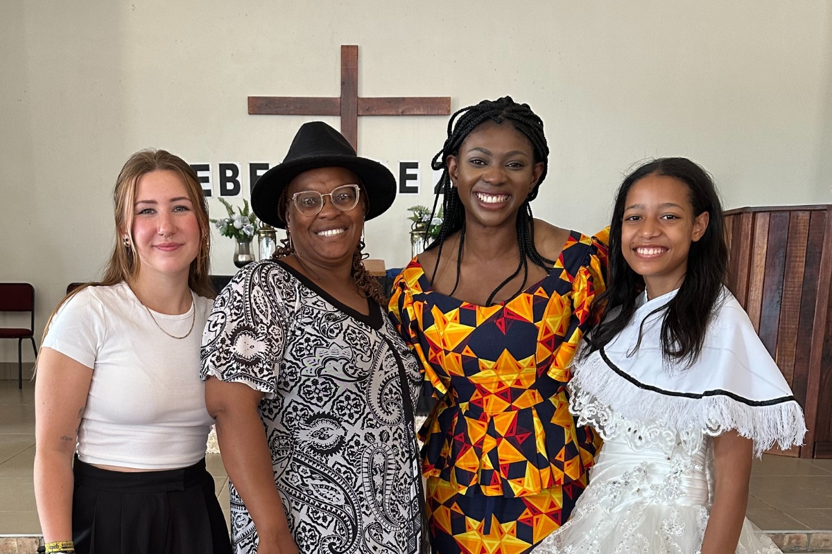 Eine Delegation aus dem Evangelischen Kirche in Düsseldorf reiste im Oktober 2024 nach Namibia, um die Partnerschaft mit dem Partnerkirchenkreis Mariental zu vertiefen; Quelle: evdus