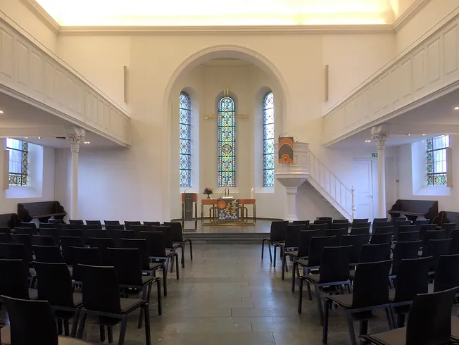 Evangelische Gustav-Adolf-Kirche; Foto: Thomas Götz