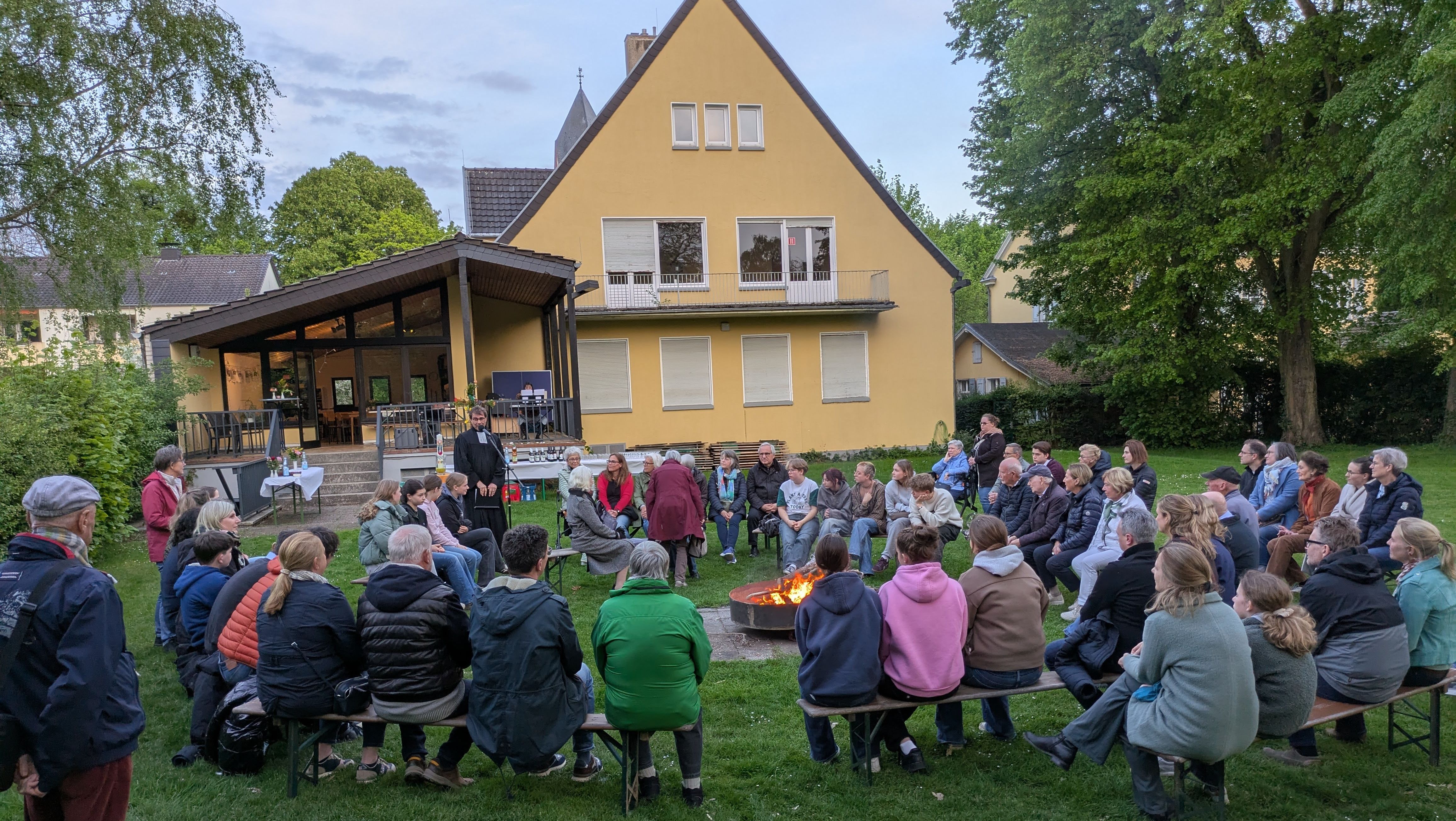 Gemeindehaus Urdenbach; Foto: evdus
