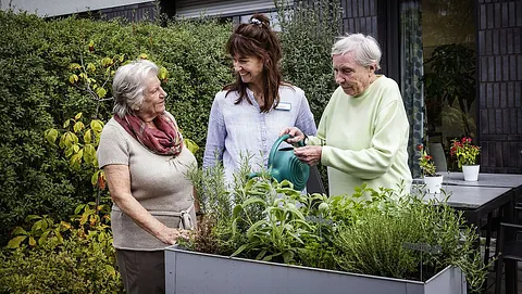 Pflege; Foto: Diakonie Düsseldorf