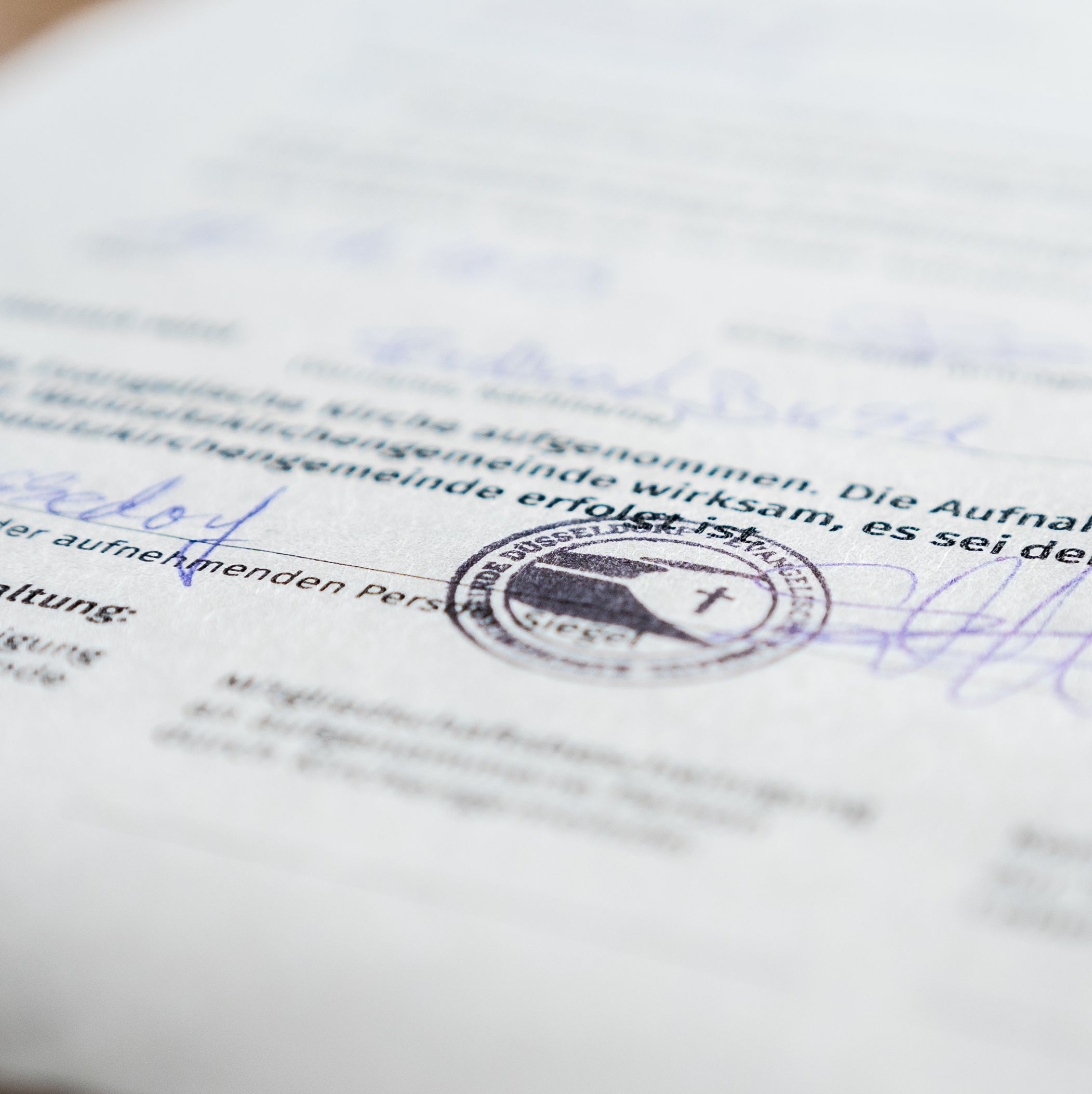 Gemeindebüro Evangelische Kirche in Düsseldorf; Foto: evdus